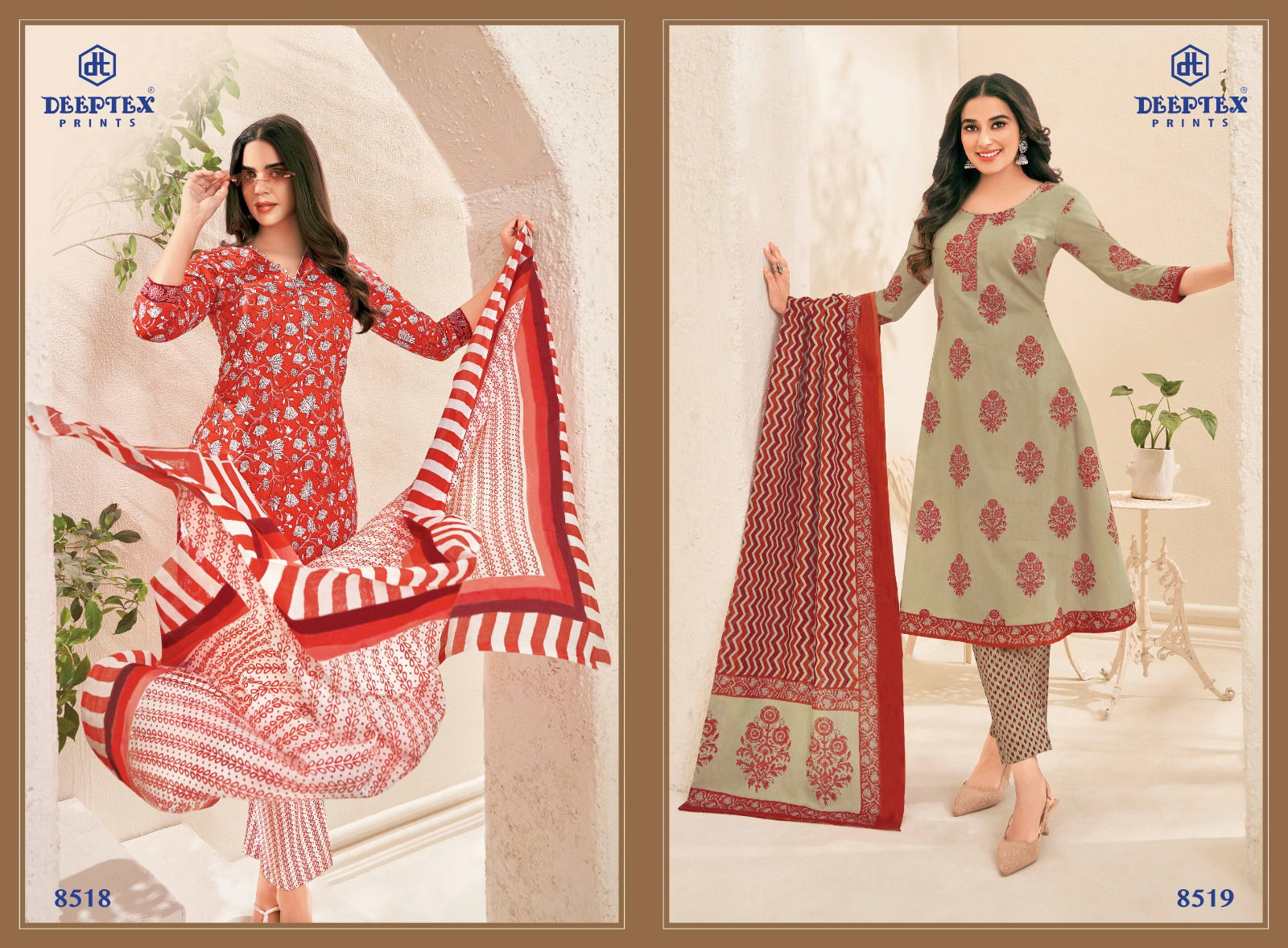Miss India Vol 85 By Deeptex Printed Cotton Printed Dress Material Wholesale Suppliers In Mumbai
